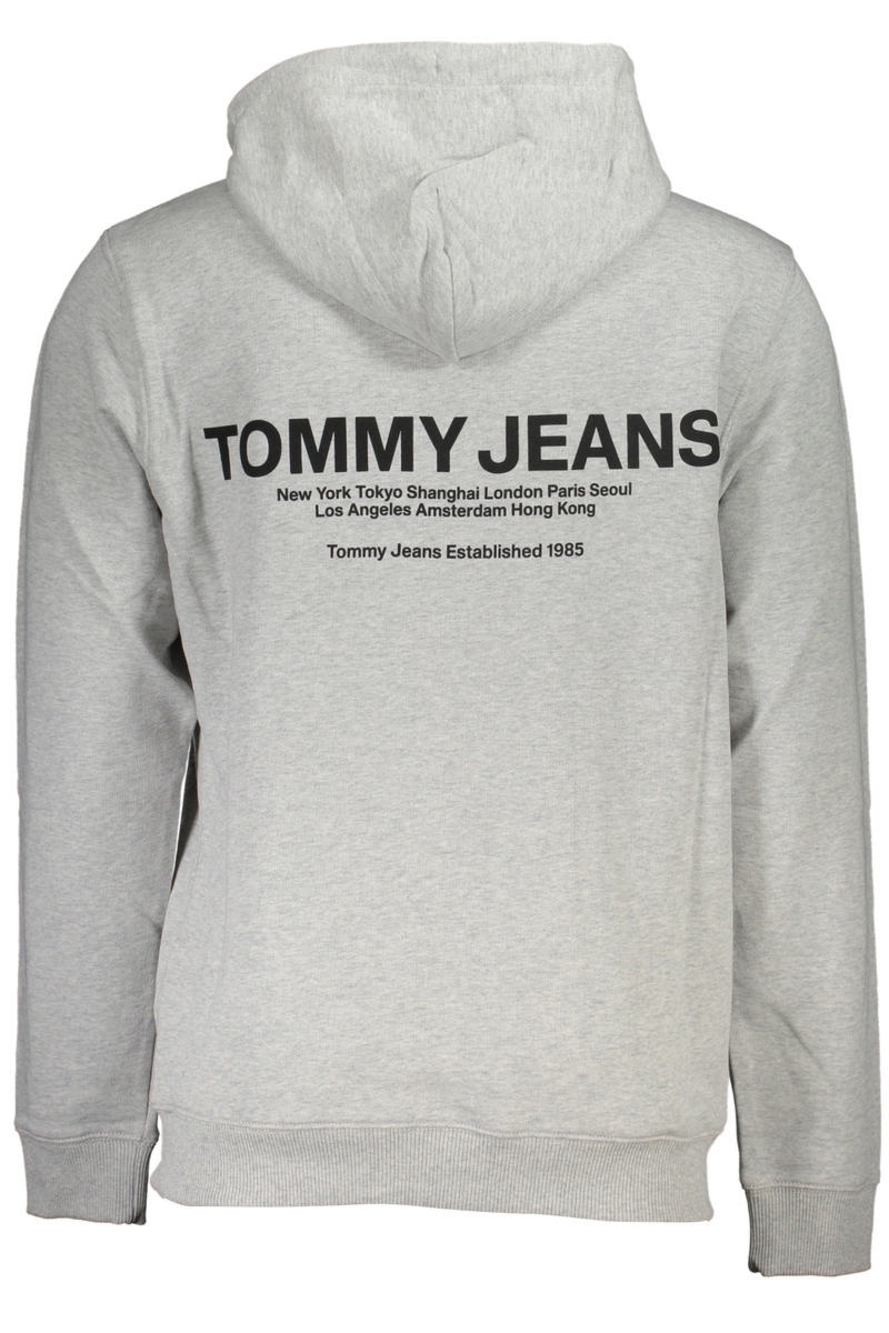 SZARY MĘSKA BLUZA BEZ ZAMKA TOMMY HILFIGER