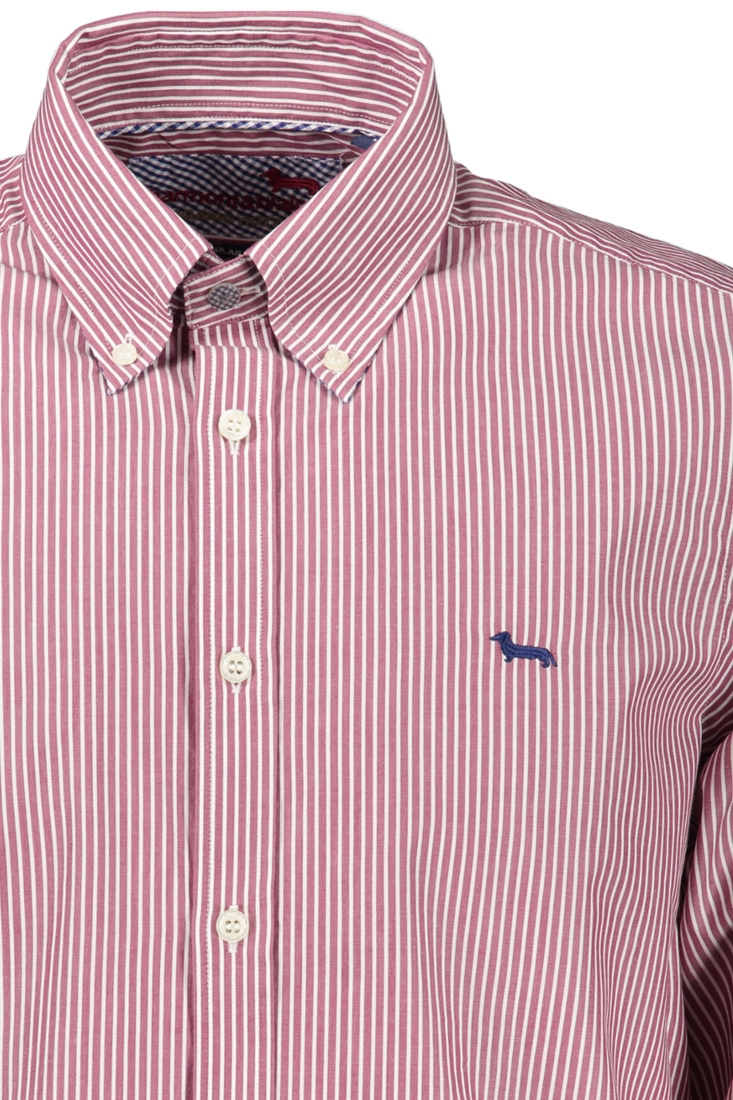 CZERWONA KOSZULA MĘSKA Z DŁUGIM RĘKAWEM HARMONT & BLAINE