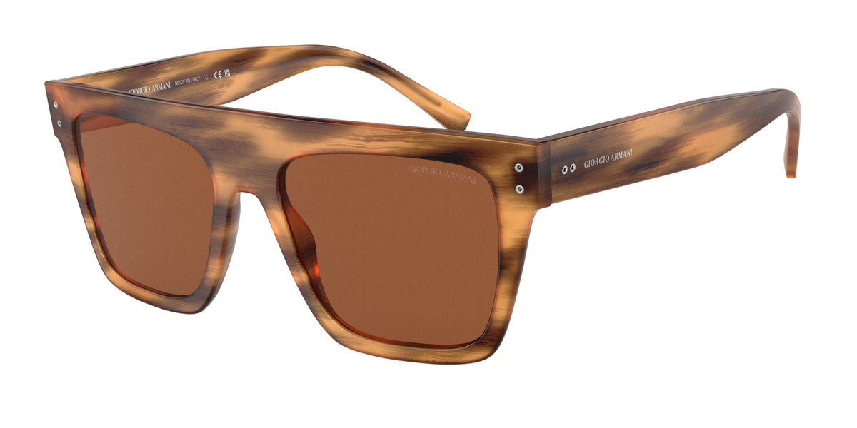 Okulary GIORGIO ARMANI AR8177-592173. Okulary przeciwsłoneczne, Kolor brązowy. Unisex.