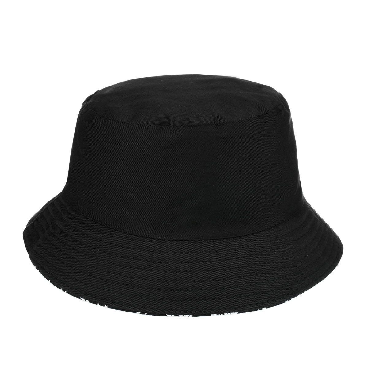 Granatowy kapelusz dwustronny bucket hat wędkarski modny moro kap-m-47