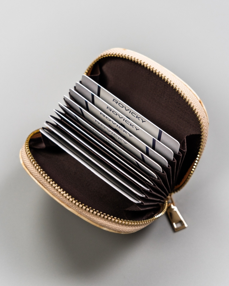 Mała portmonetka damska na zamek Milano Design