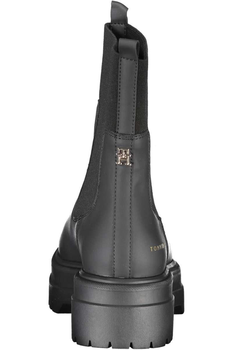 CZARNE BUTY DAMSKIE TOMMY HILFIGER