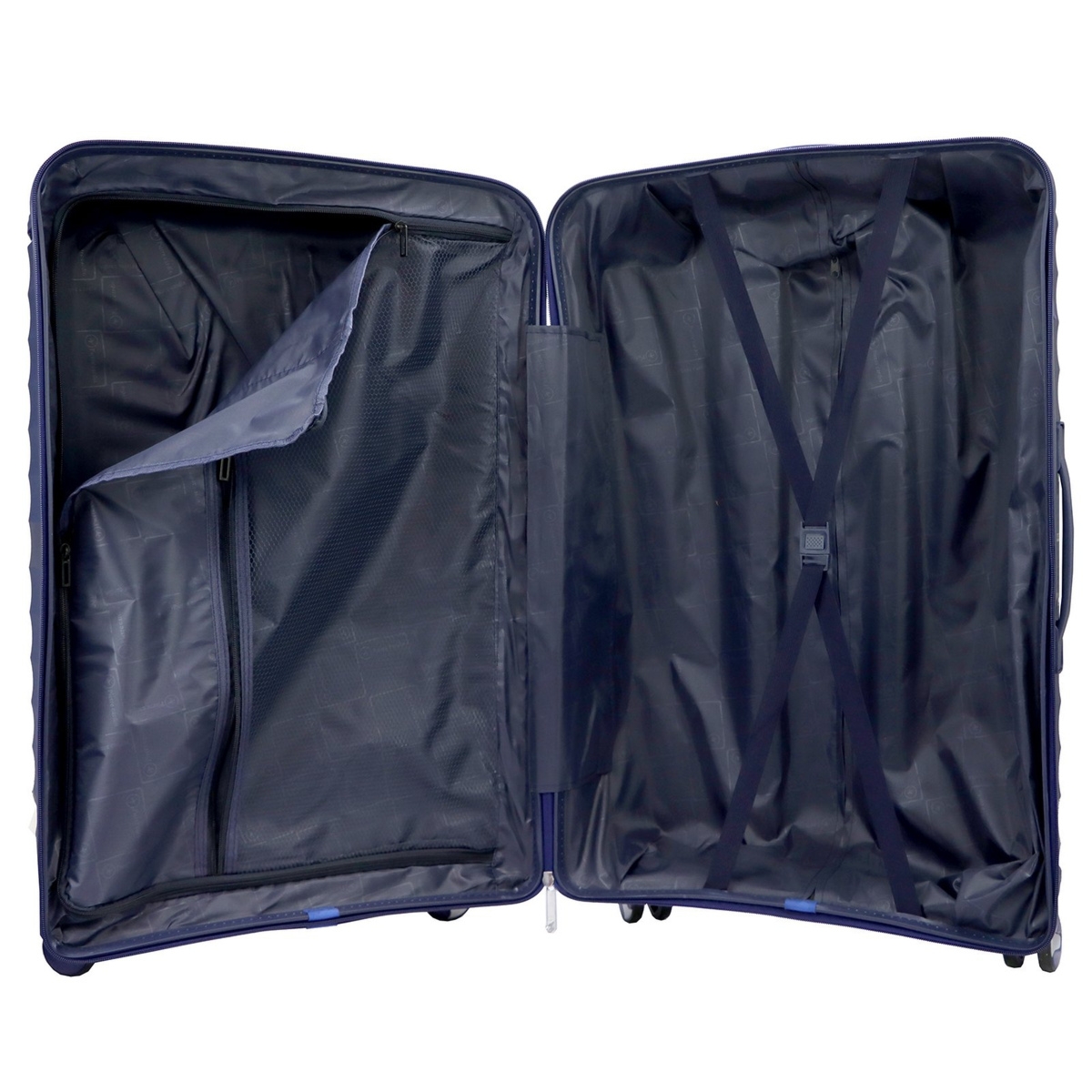 Mocna walizka damska z ABSu Pierre Cardin LEE01 PP02 102 x3 Z