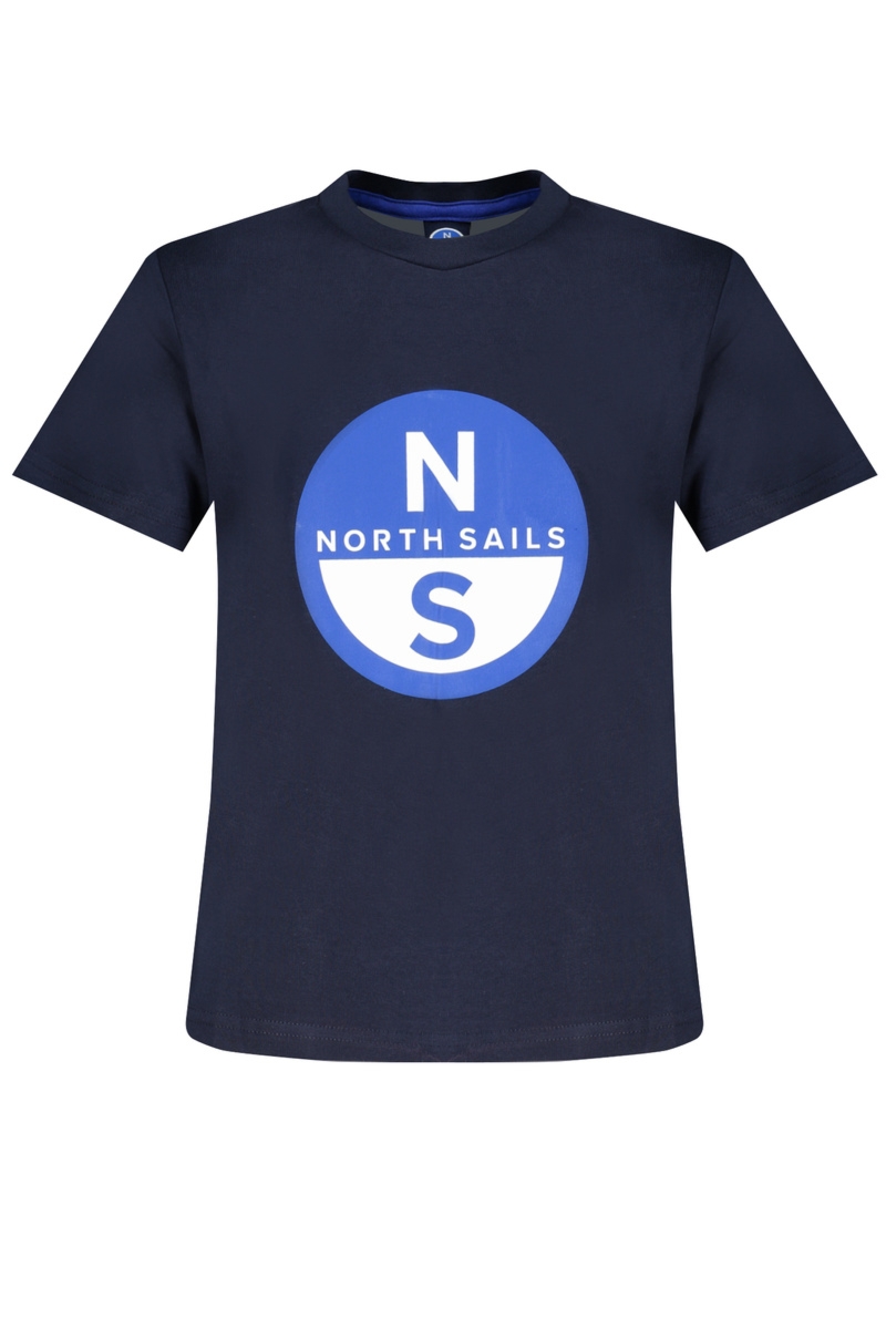 T-SHIRT DLA DZIECI Z KRÓTKIM RĘKAWEM NORTH SAILS NIEBIESKI