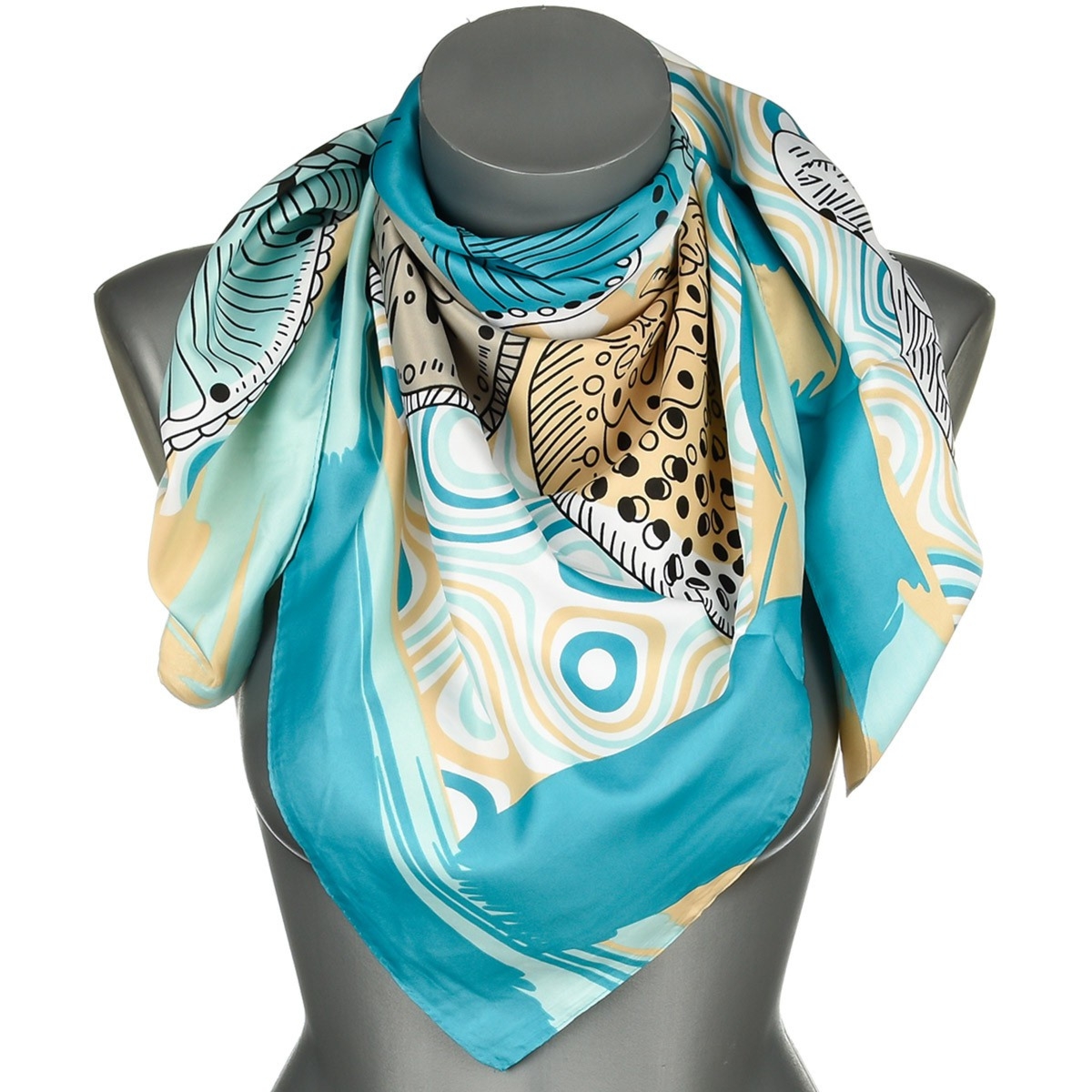 Chusta damska apaszka pod szyję lekka elegancka oryginalna MDB-32