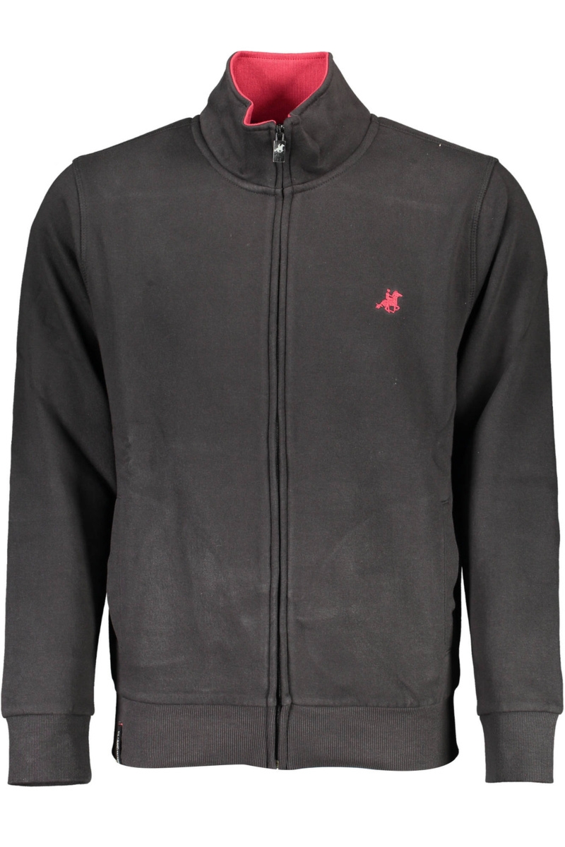 CZARNA BLUZA MĘSKA Z ROZPINANYM NA ZAMEK US GRAND