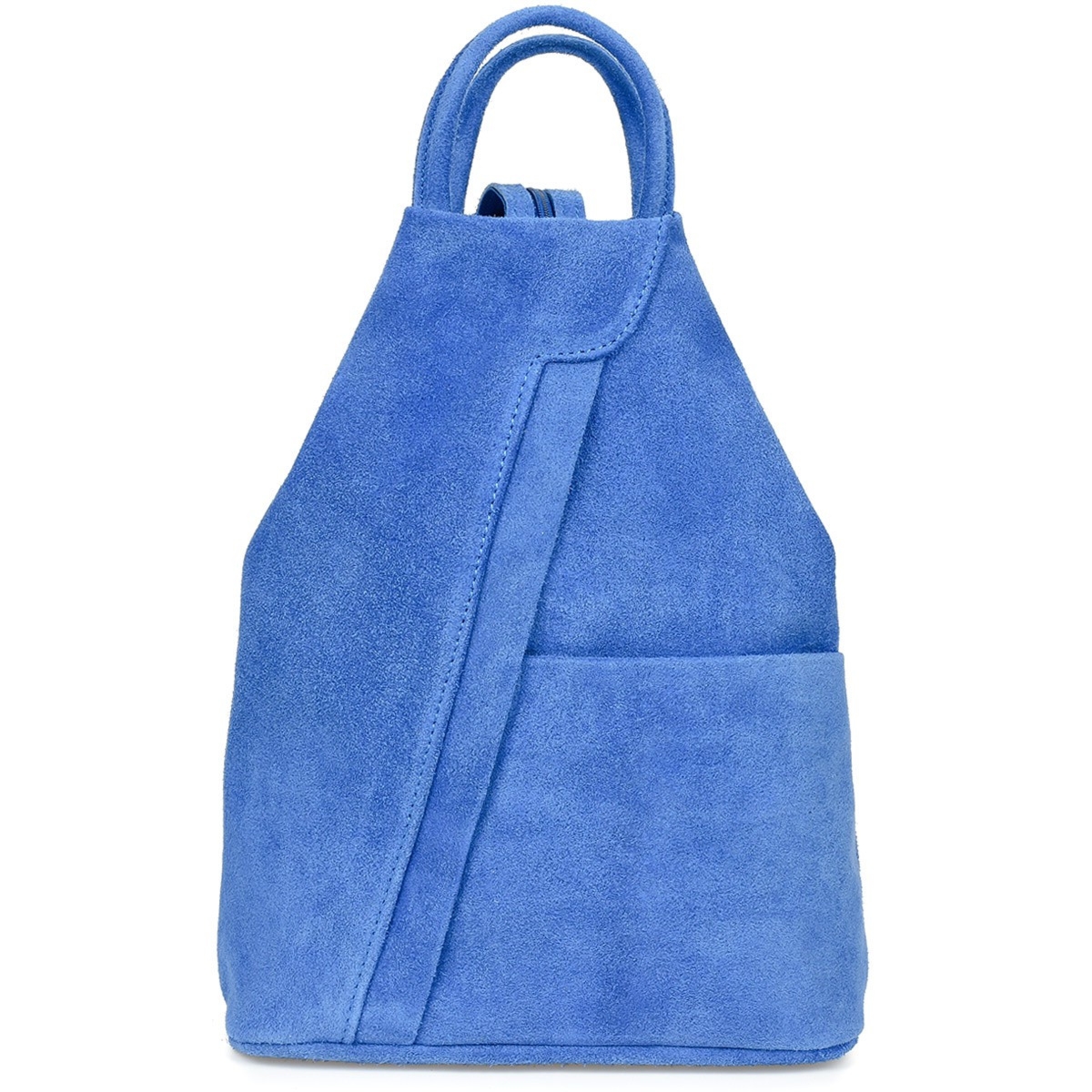 Chabrowy Vera Pelle włoski Plecak Skórzany damski mały T53