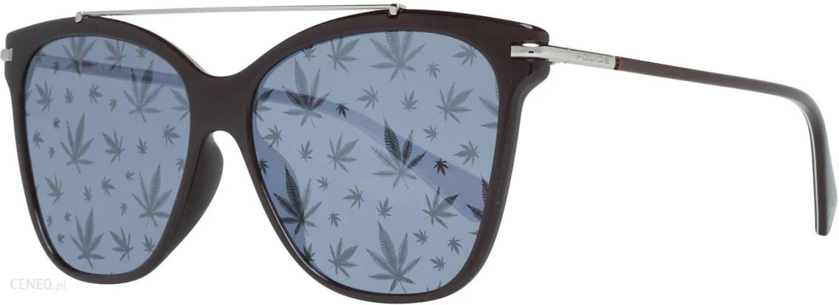 Okulary POLICE SPL404E556XKL. Okulary przeciwsłoneczne, Kolor brązowy. Kobieta.