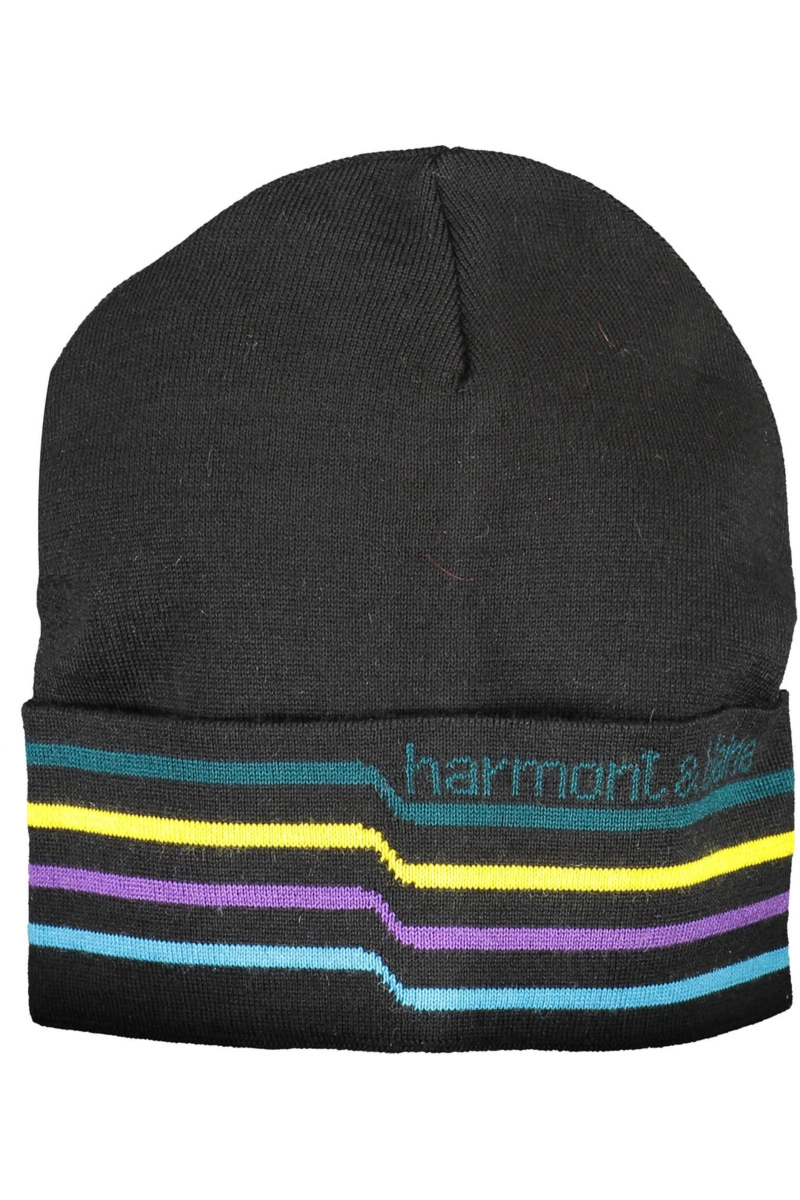 CZAPKA MĘSKA HARMONT & BLAINE CZARNA