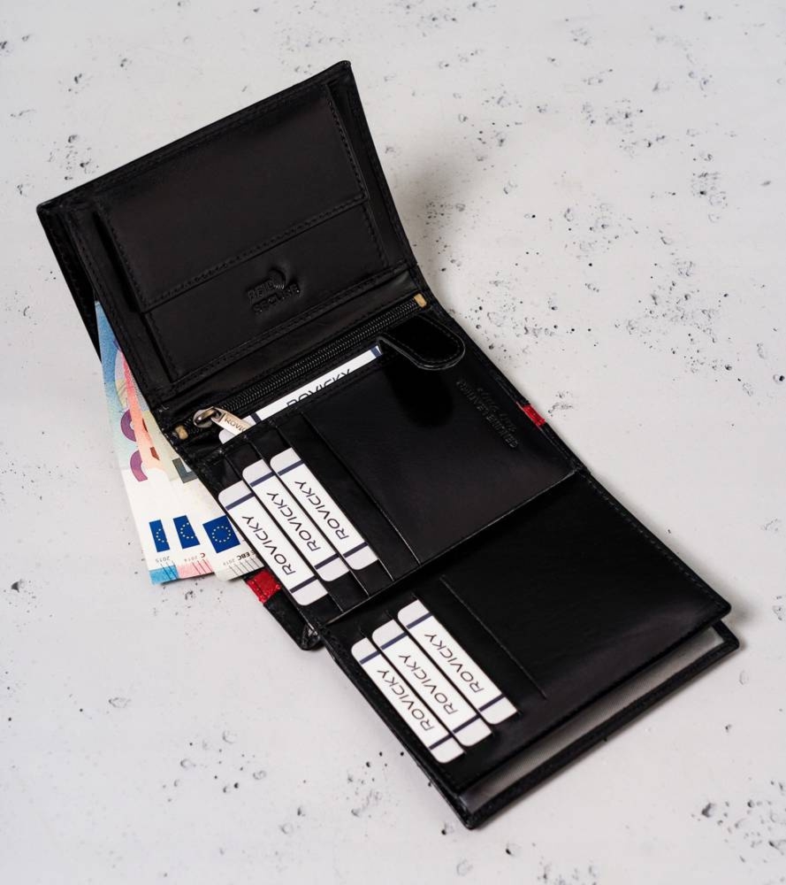 Skórzany męski portfel Peterson PTN N62-VTP