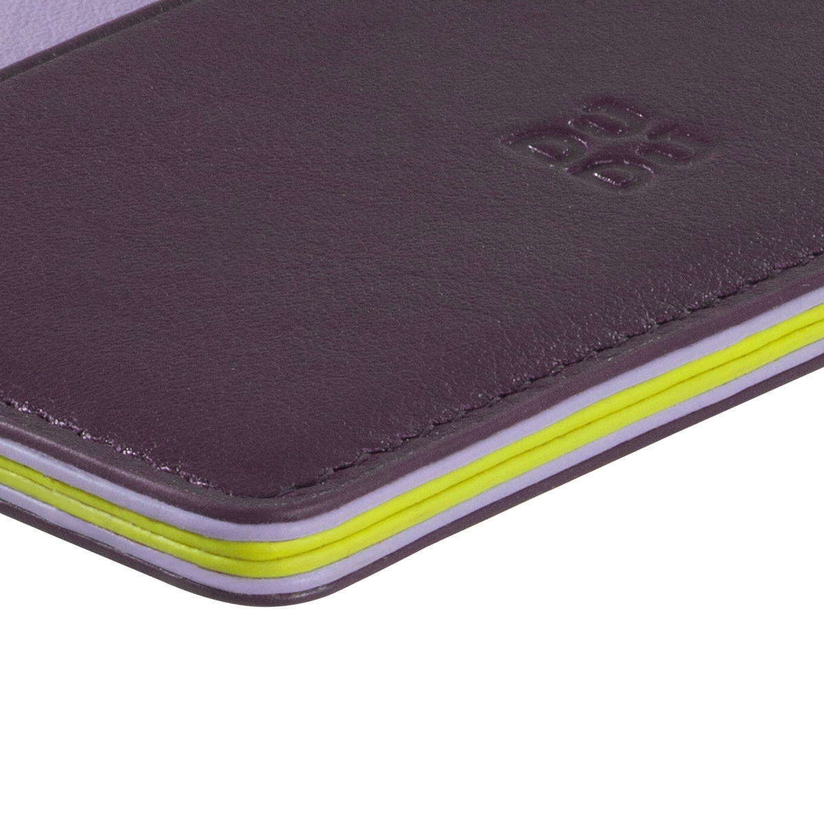 DuDu małe etui na karty dokumenty skóra naturalna Slim Wallet