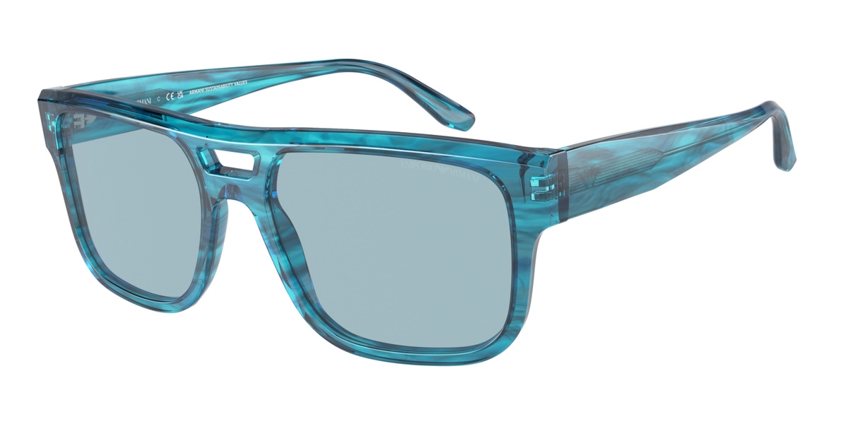 Okulary EMPORIO ARMANI EA4197-531180. Okulary przeciwsłoneczne, Kolor niebieski. Mężczyzna.