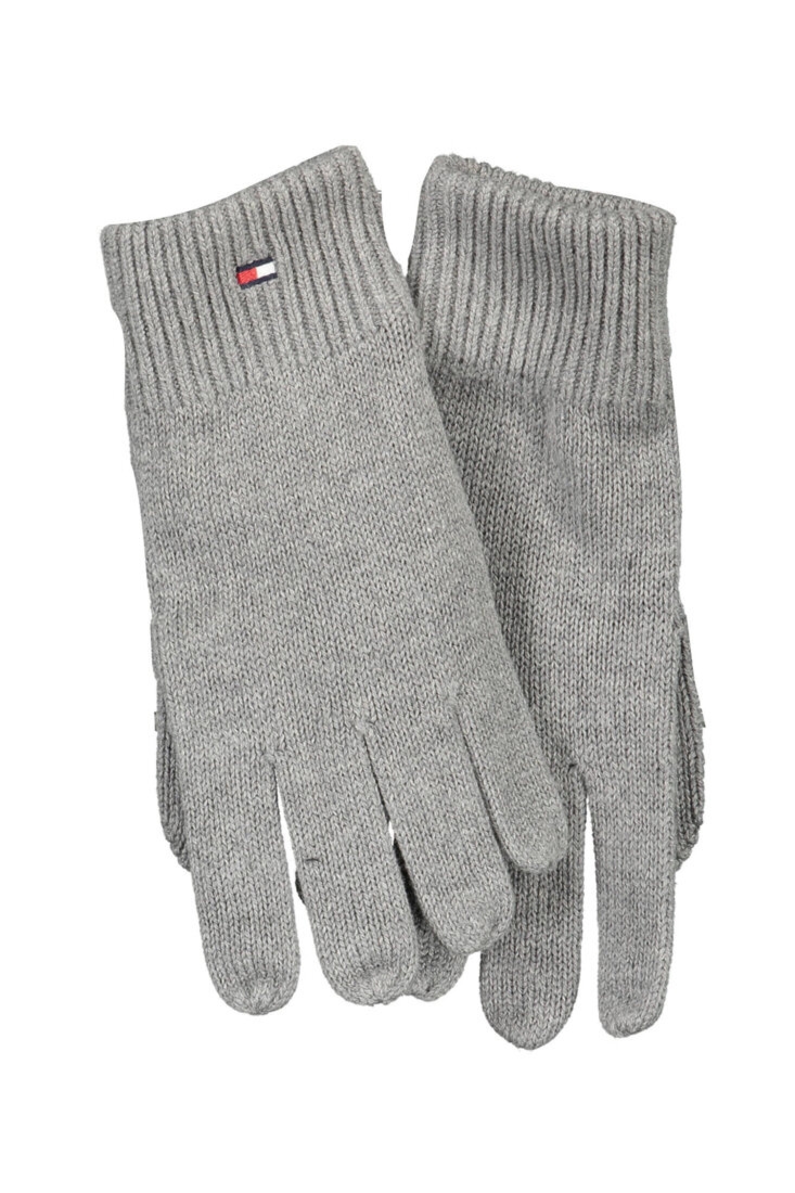 SZARE RĘKAWICE MĘSKIE TOMMY HILFIGER