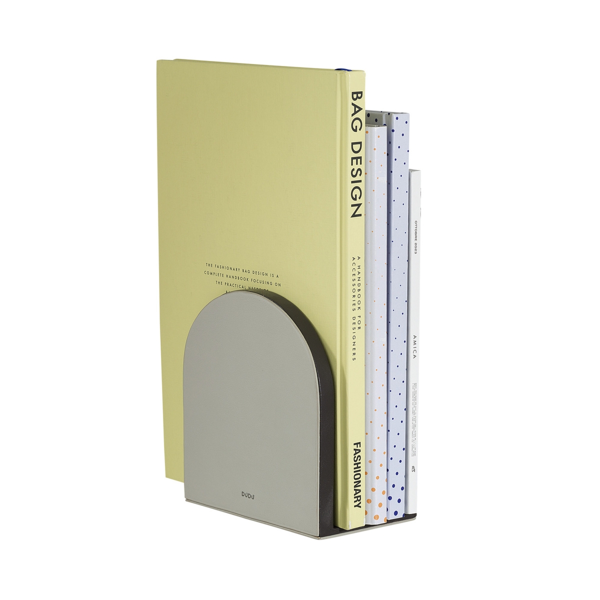 DuDu podpórka do książek skóra naturalna dekoracyjna