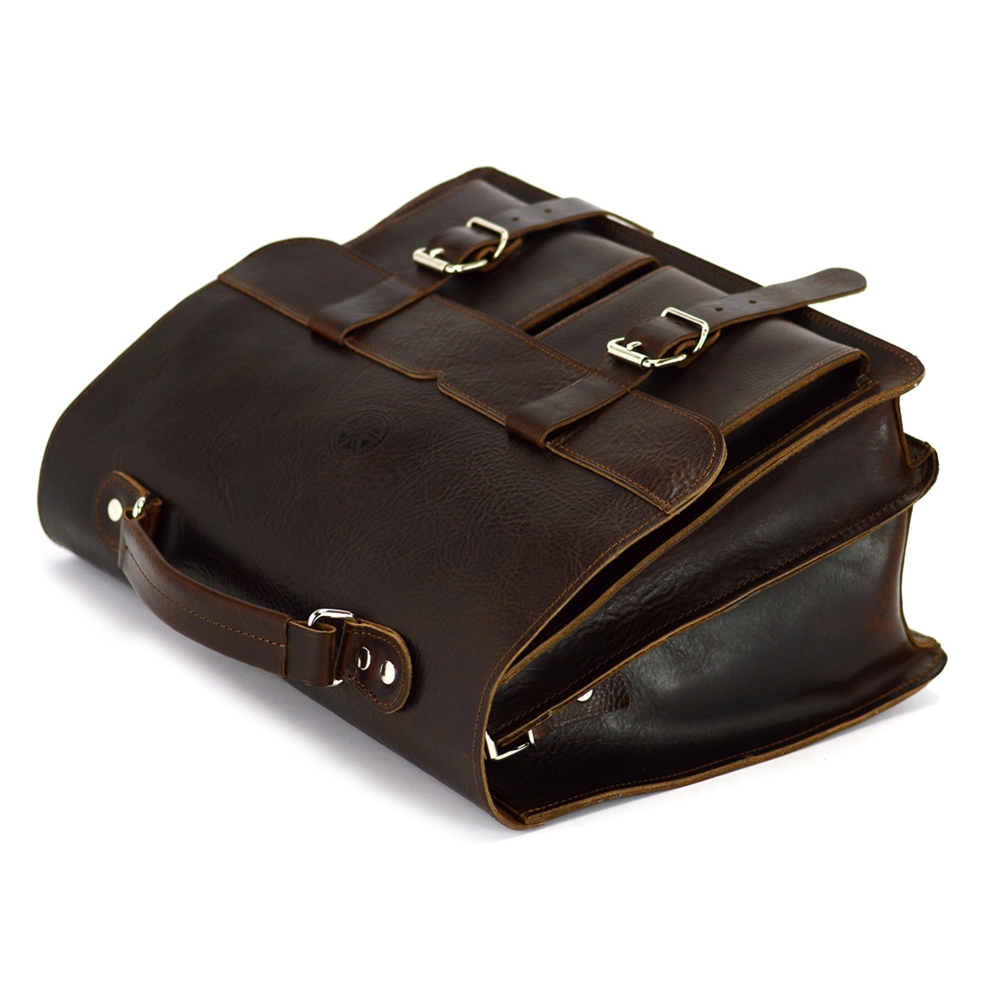 Klasyczna teczka, torba na dokumenty skórzana