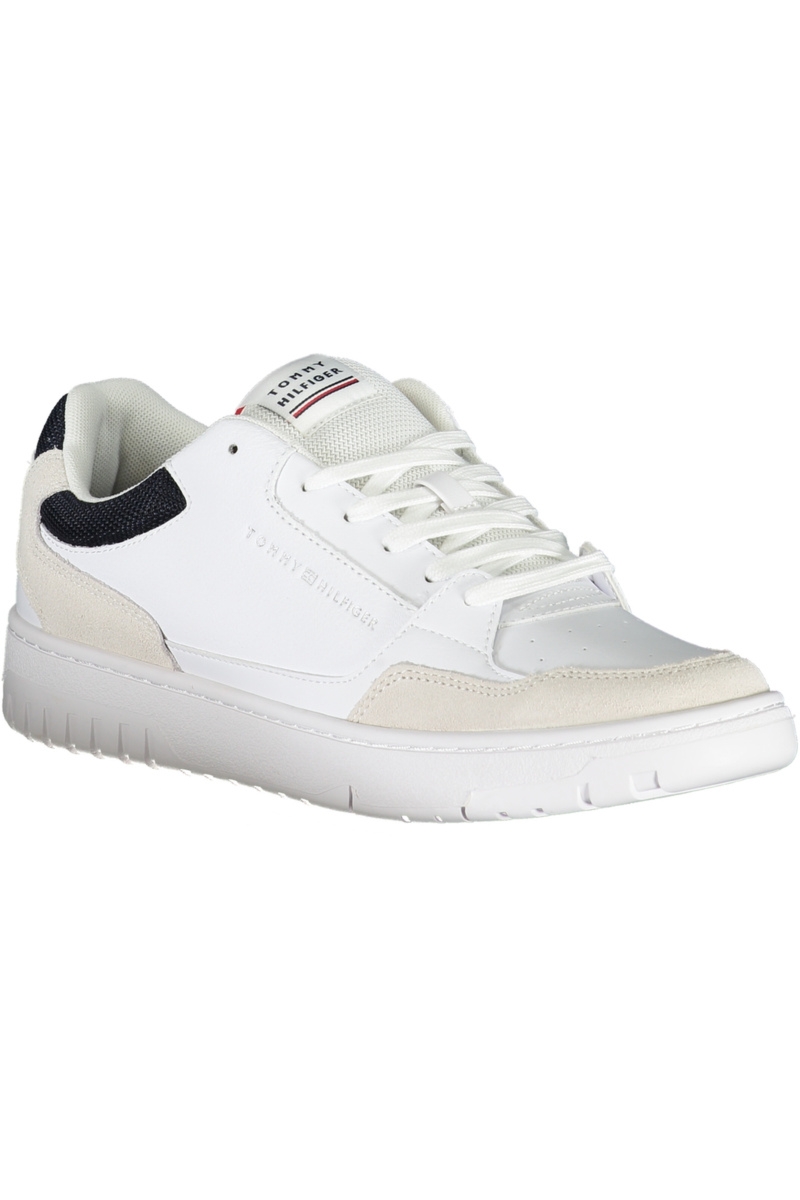 BIAŁY MĘSKIE BUTY SPORTOWE TOMMY HILFIGER