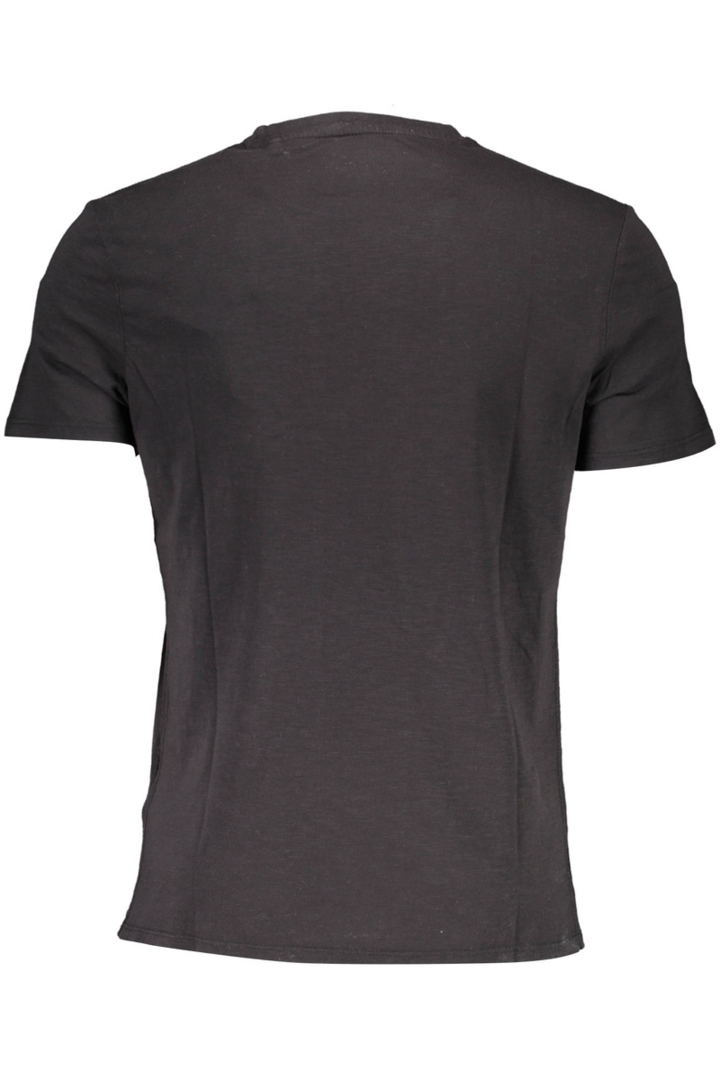T-SHIRT MĘSKI Z KRÓTKIM RĘKAWEM GUESS JEANS CZARNY