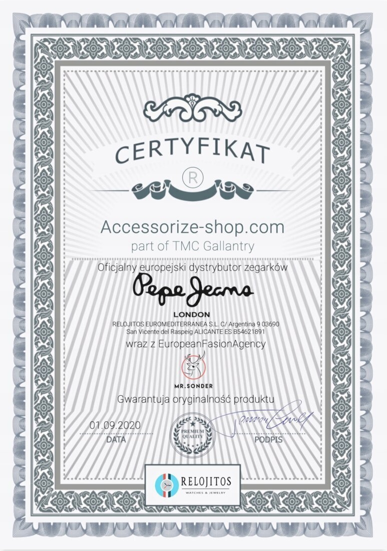 Okulary PEPE JEANS PJ7372-130C4. Okulary przeciwsłoneczne, Kolor różowy. Unisex.