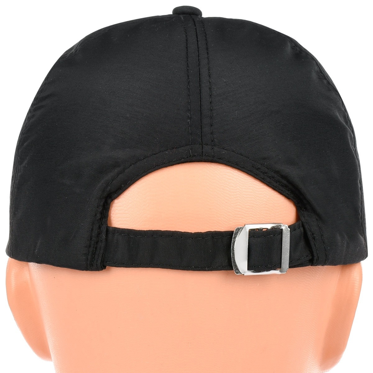 Czapka z daszkiem versoli uniwersalna regulowany pasek czarna cz-m-71