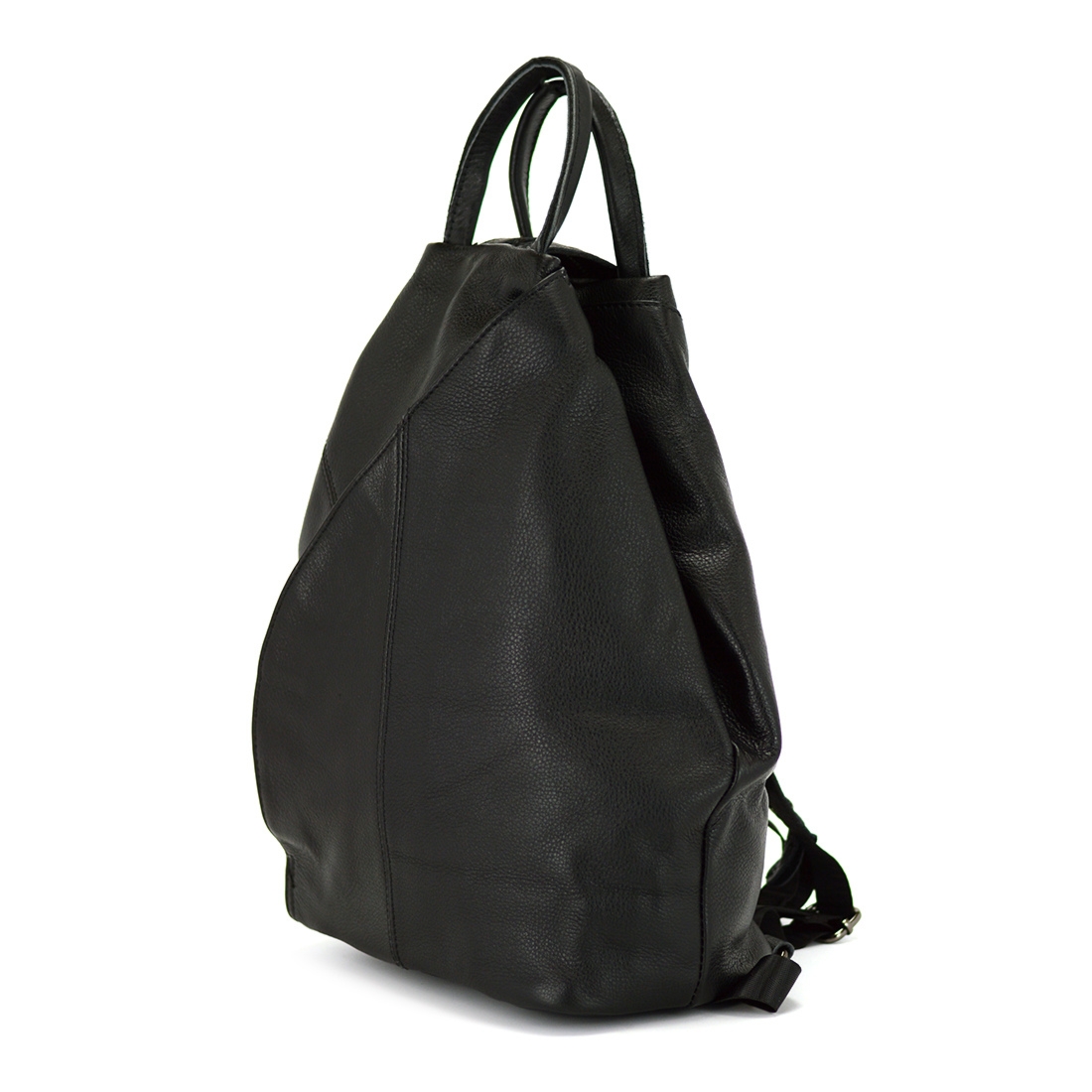 Skórzany pojemny damski torebka i plecak w mozaikę