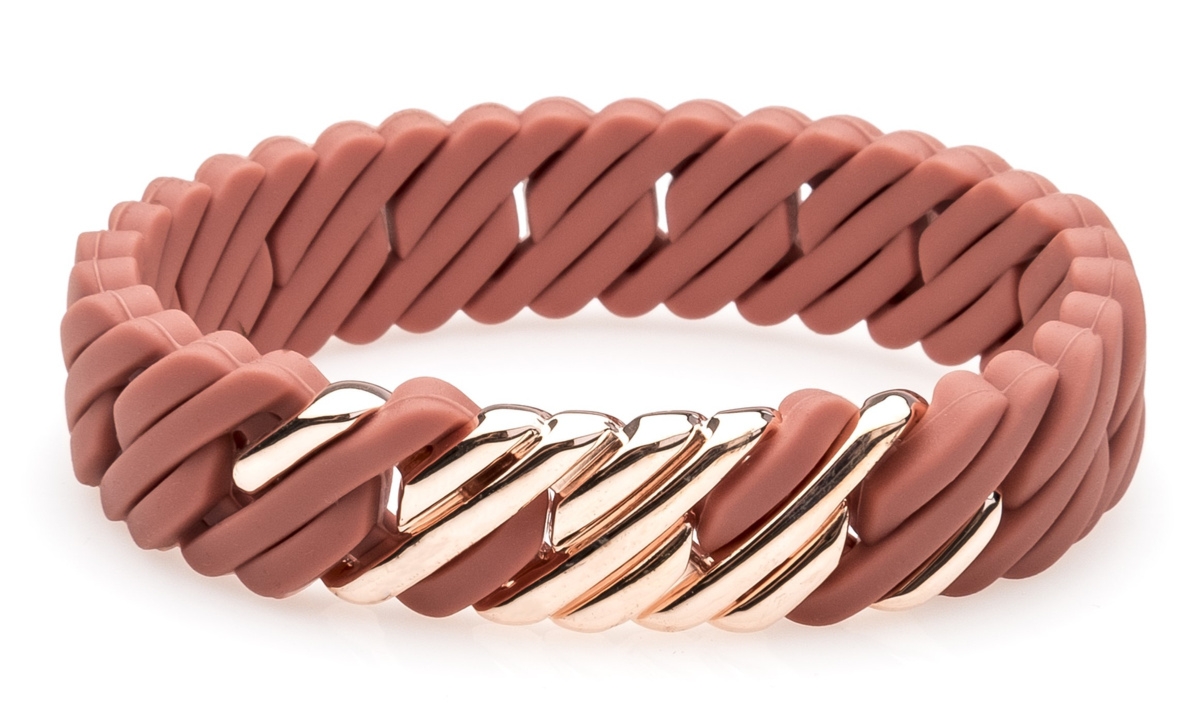 Biżuteria THE-RUBZ 15-100-513. Bransoletka, Kolor różowy. Kobieta.