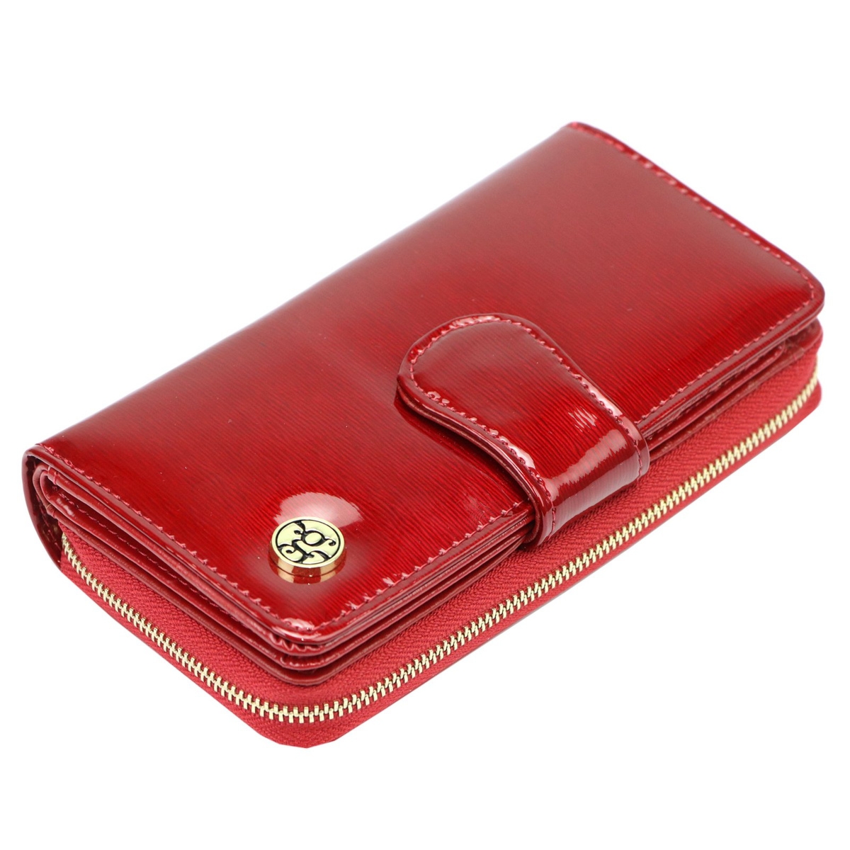 skóra naturalna + Damski portfel ze skóry ekologicznej Gregorio NL-116