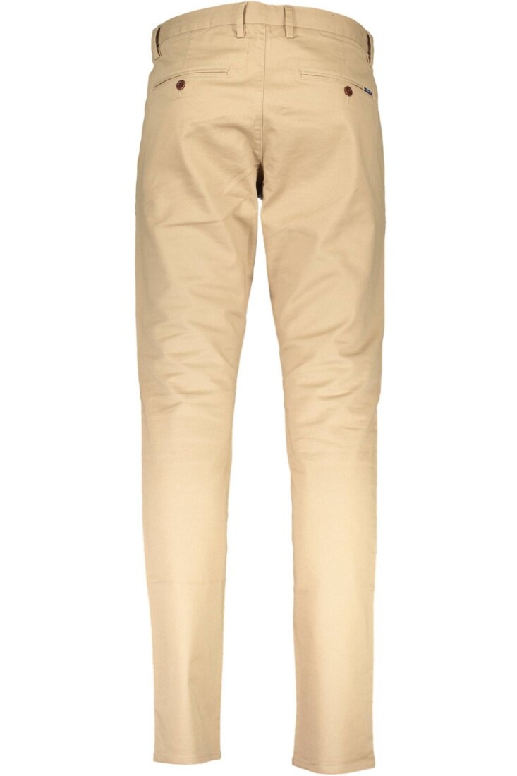 BRĄZOWE SPODNIE MĘSKIE GANT