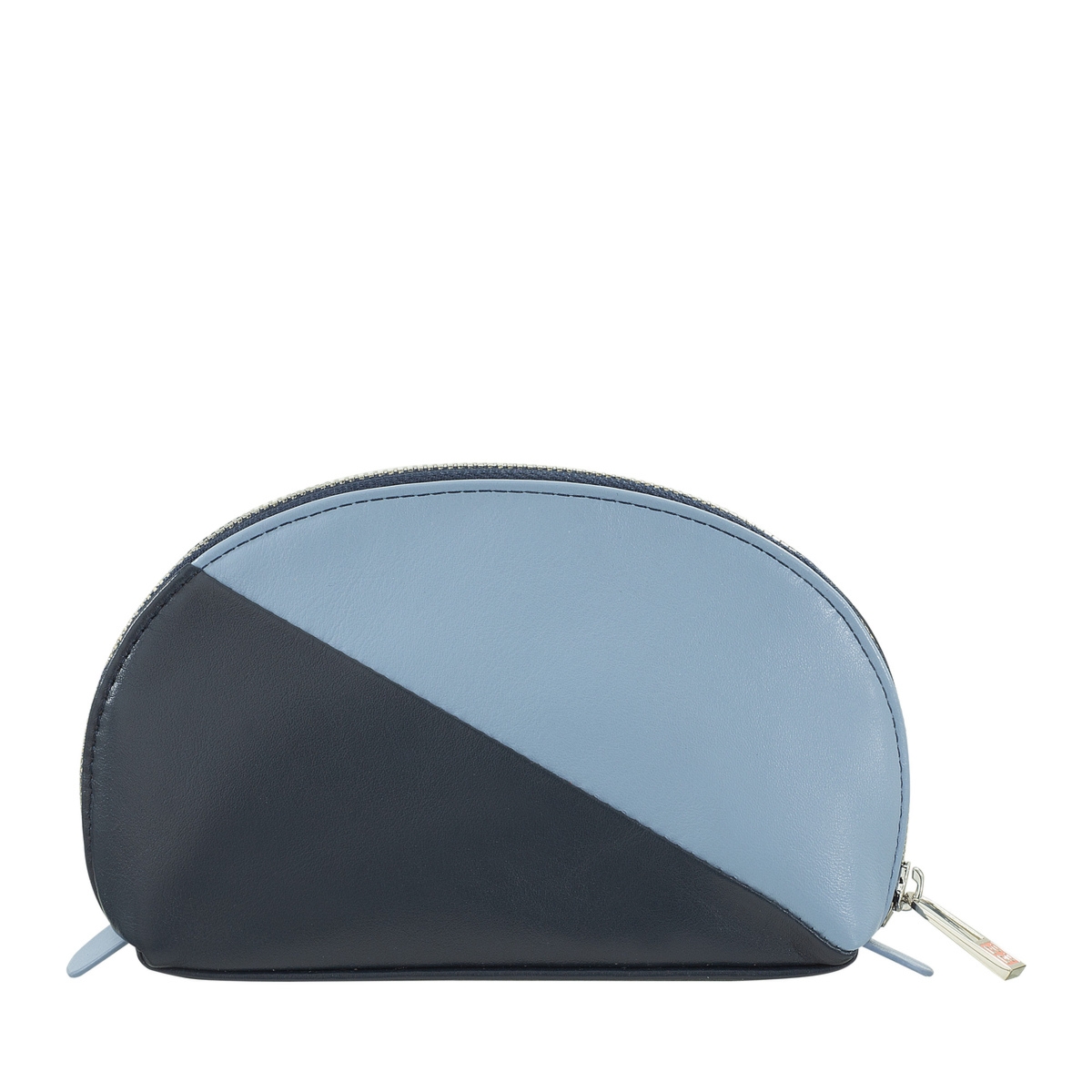 DuDu Kosmetyczka podróżna skóra naturalna z zamkiem błyskawicznym