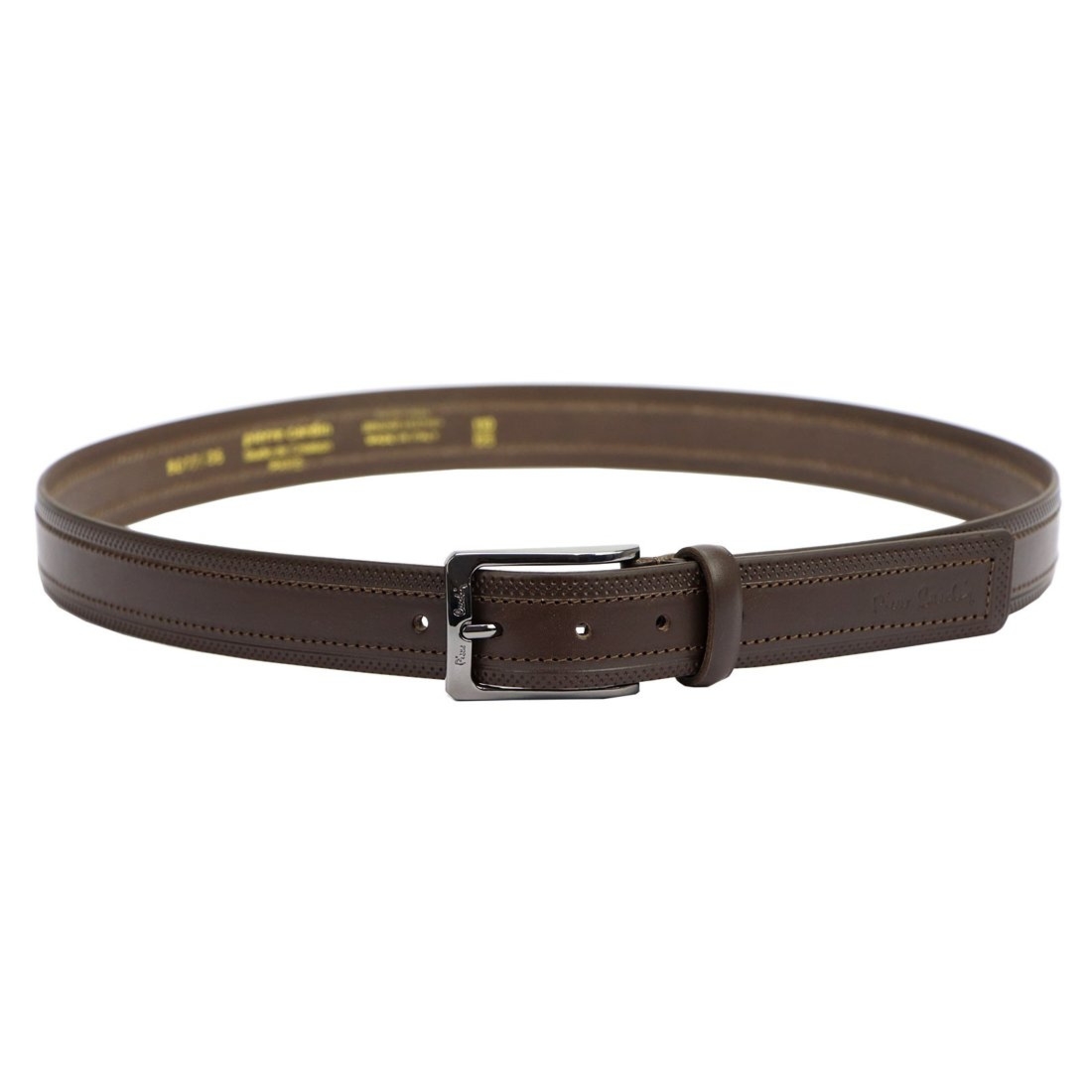 męski pasek z prawdziwej skóry Pierre Cardin GF 9017