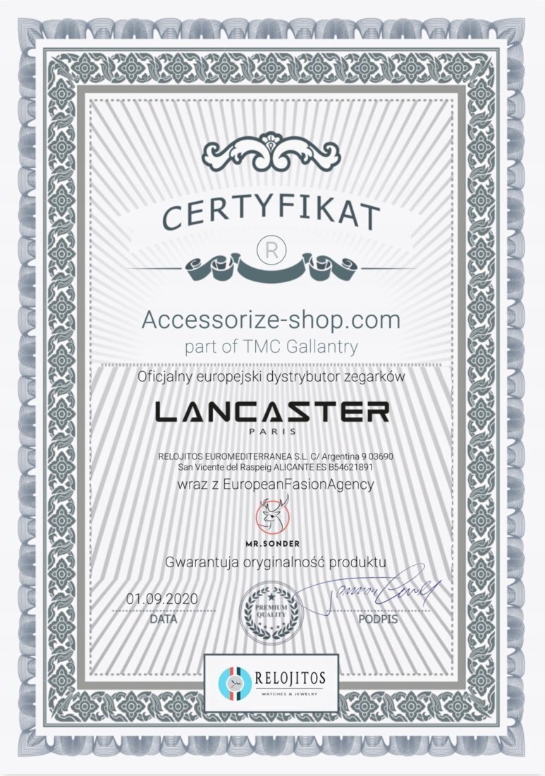 Biżuteria LANCASTER JLA-BRCRAB1WH. Bransoletka, Kolor srebrny. Kobieta.