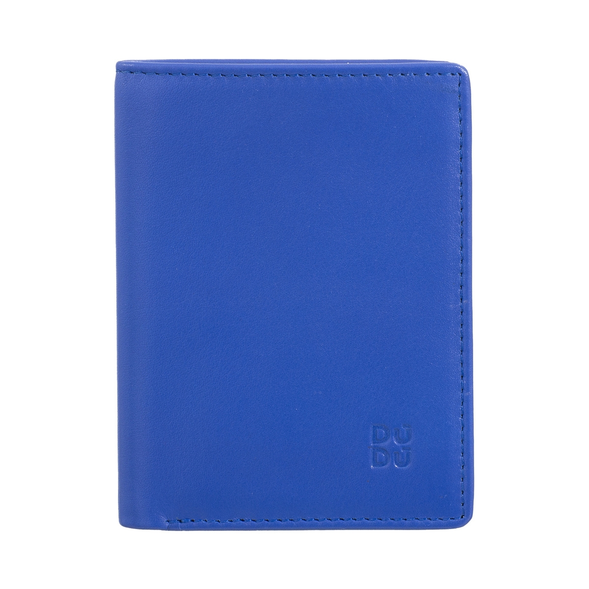 DUDU Pionowy Męski portfel skórzany dla kart i banknotów przegrody