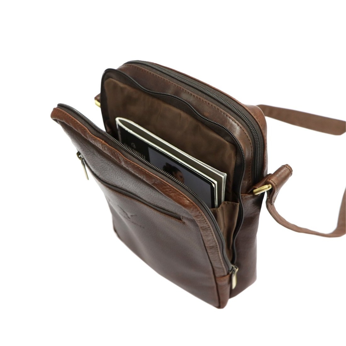 Funkcjonalna męska saszetka na ramię Money Kepper