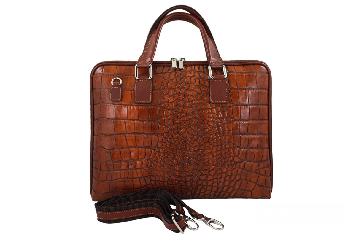 Torby na laptopa damskie Barberinis - Brązowe