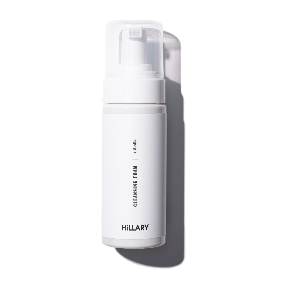 Pianka oczyszczajca do skry normalnej Hillary Cleansing Foam + 5 oils, 150 ml