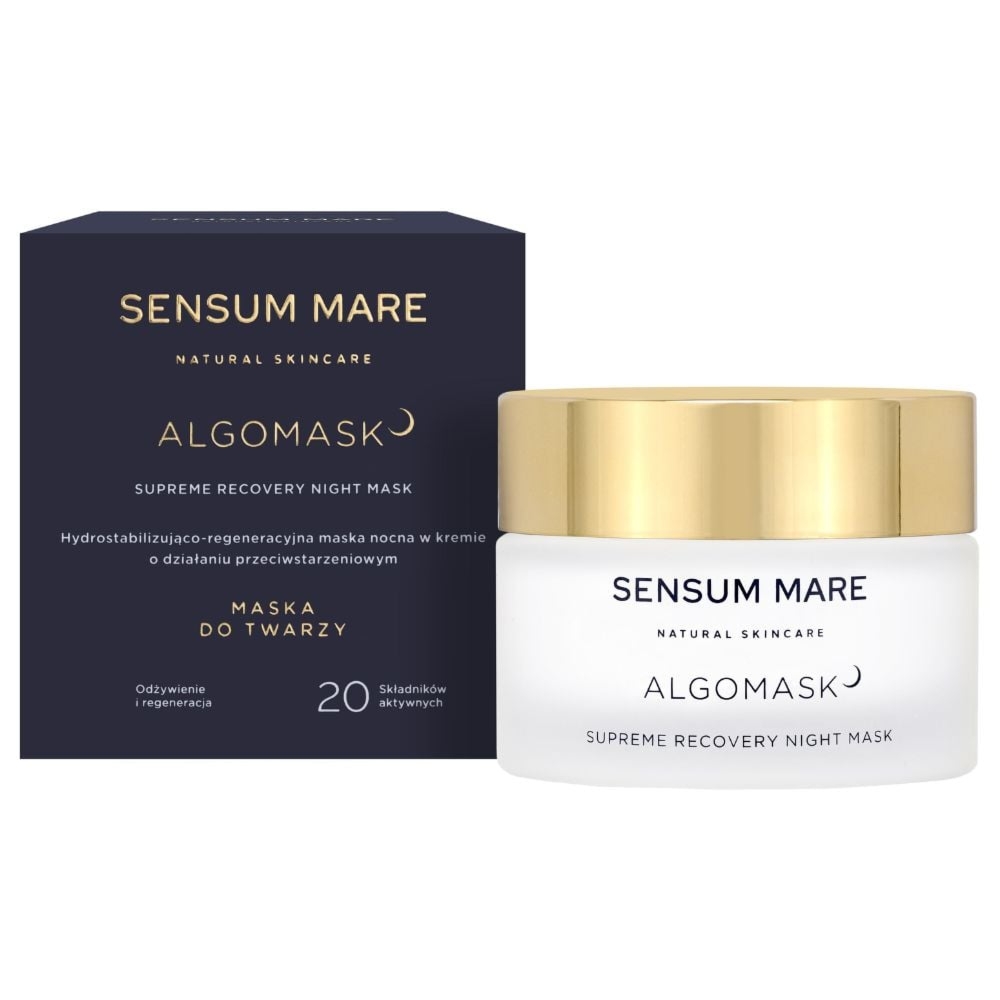ALGOMASK Supreme Recovery Night Mask Hydrostabilizująco regeneracyjna maska nocna w kremie 50 ml