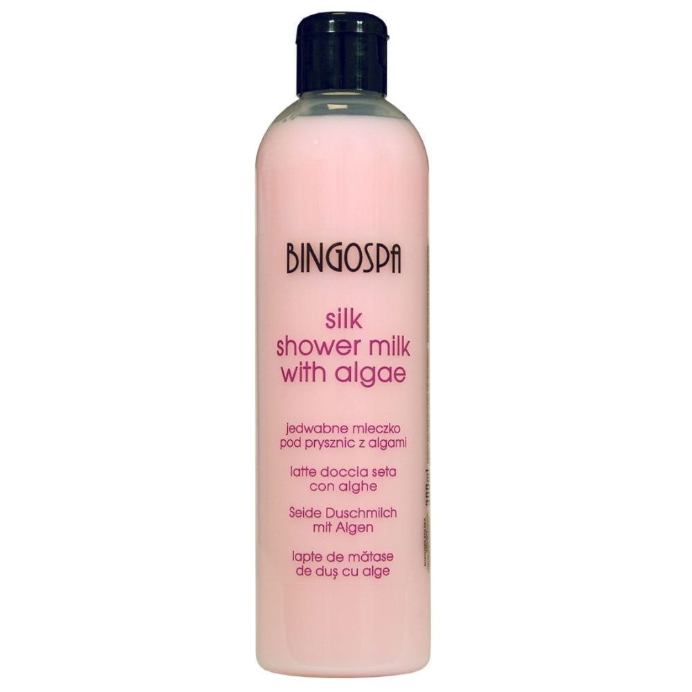 Bingospa jedwabne mleczko pod prysznic z algami 300 ml