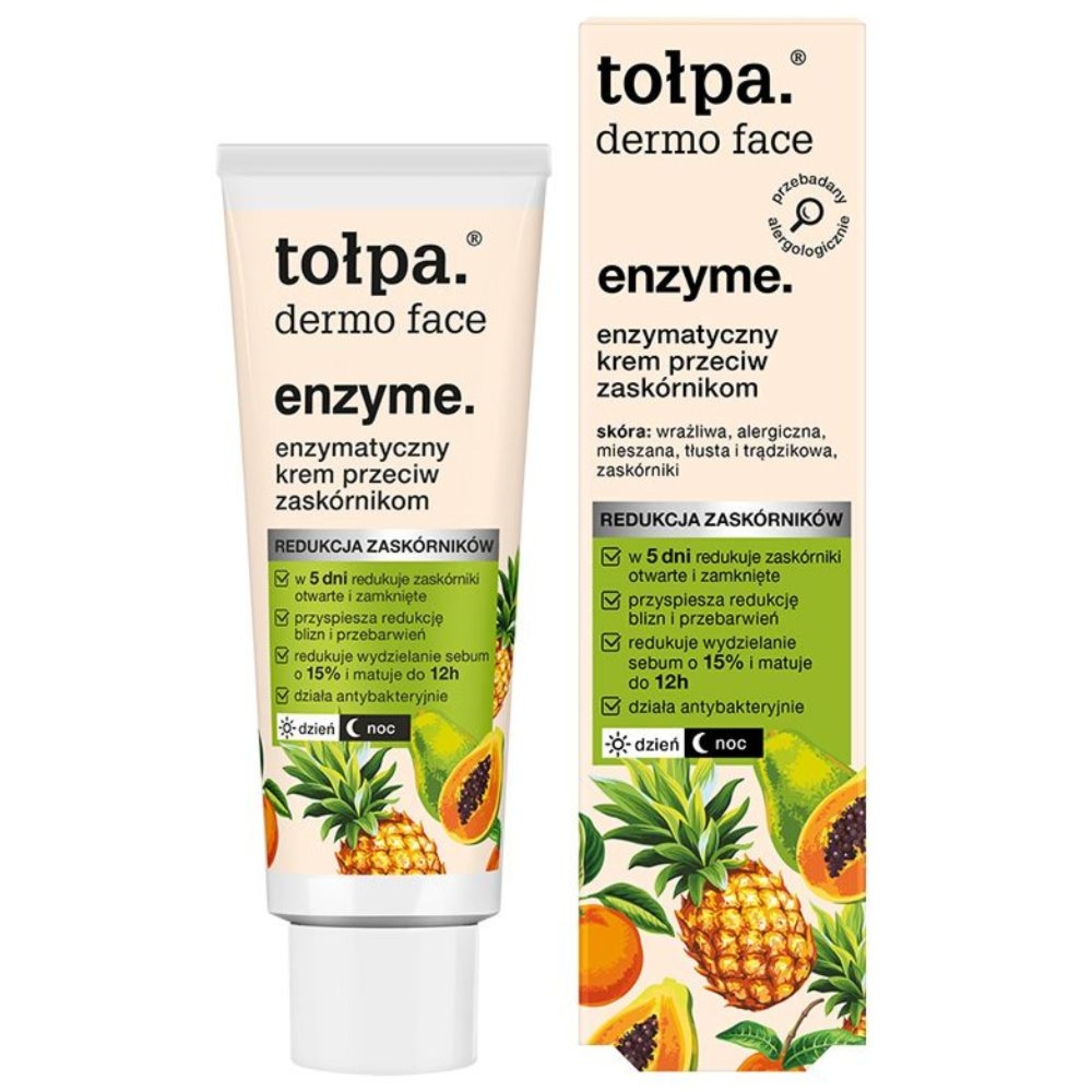 Tołpa Dermo Face Enzyme enzymatyczny krem przeciw zaskórnikom 40 ml