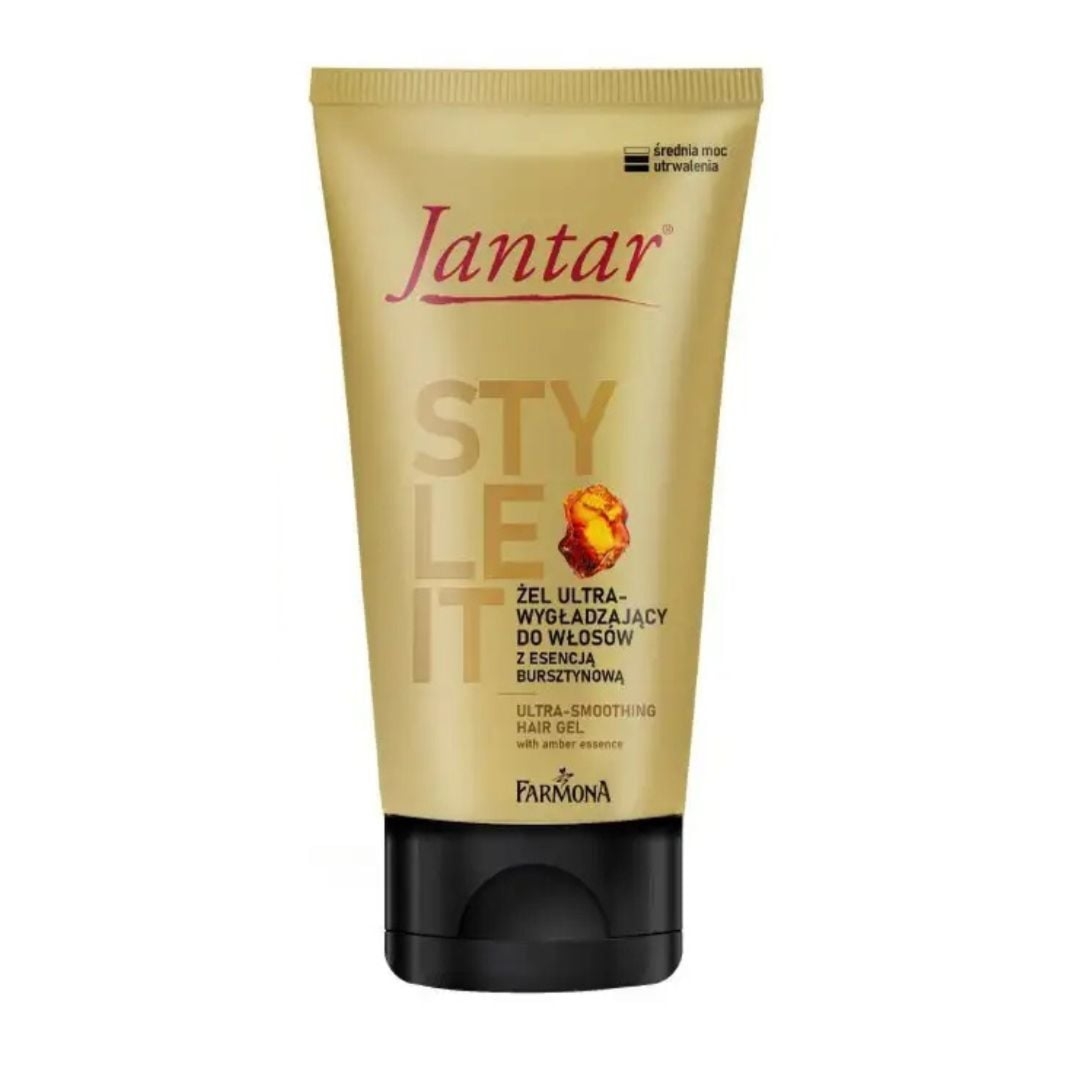 Jantar żel ultrawygładzający do włosów. 150ml