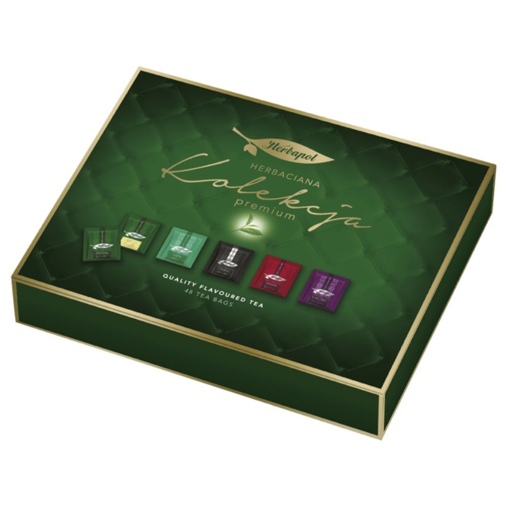 Herbapol Zielona Herbaciana kolekcja premium 48 sztuk