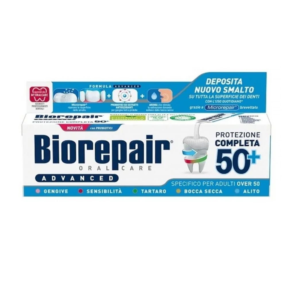 Biorepair Advanced Adulti 50+ Pasta do zębów 75 ml