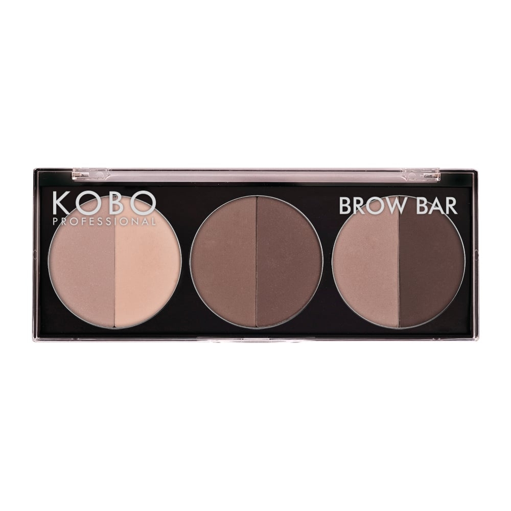 KOBO PROFESSIONAL paletka cieni do brwi BROW BAR