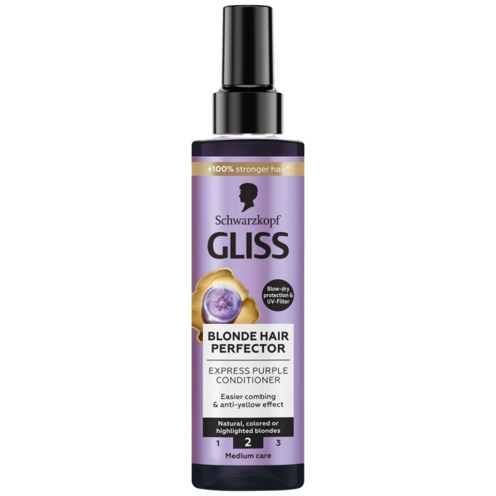 Gliss ekspresowa odżywka do włosów Blonde Hair Perfector 200 ml