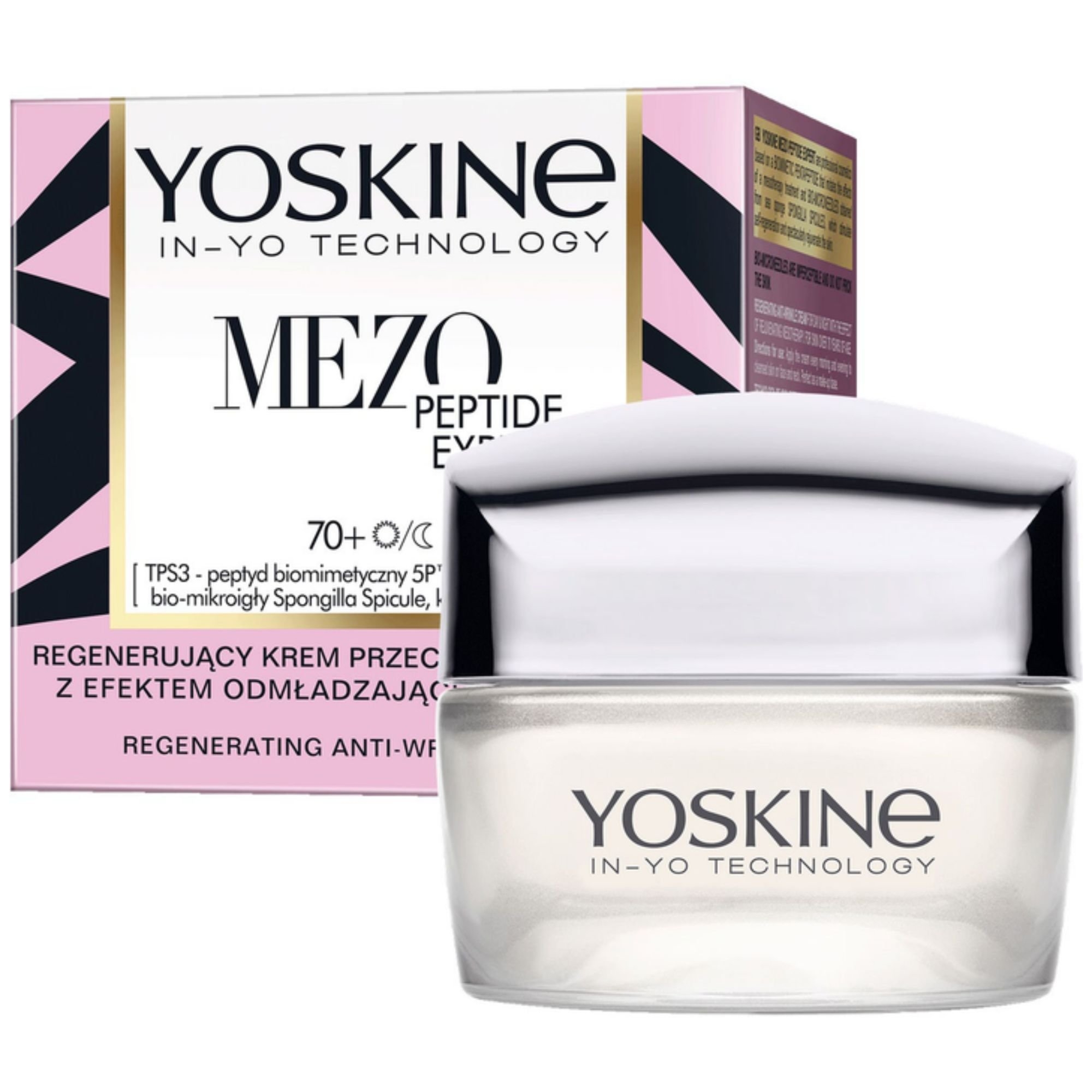 YOSKINE Mezo Peptide Expert krem przeciwzmarszczkowy 70+ 50 ml