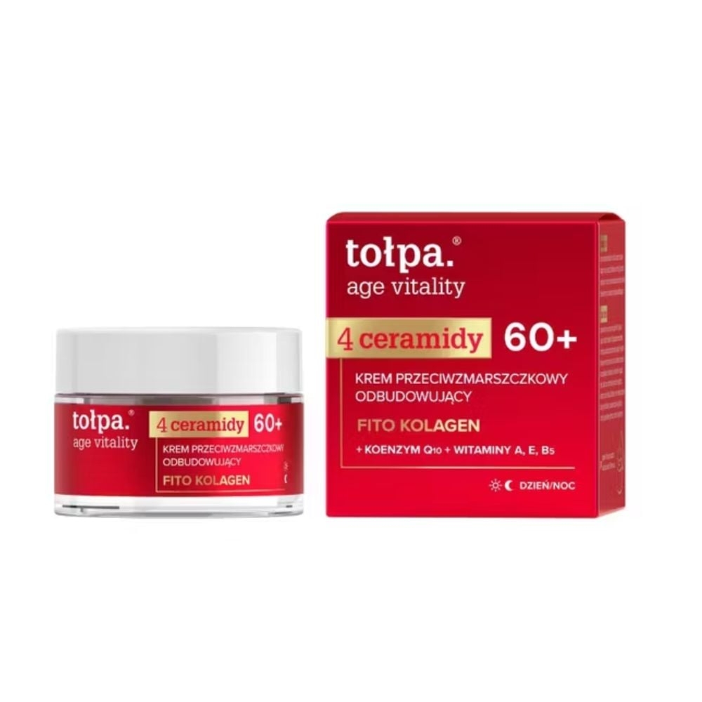 Tołpa Age Vitality Krem do twarzy przeciwzmarszczkowy 60+ 50ml