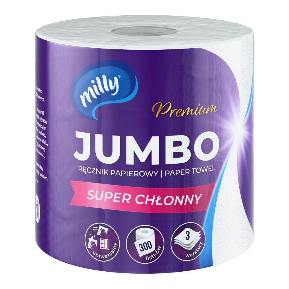 Milly Jumbo Premium ręcznik papierowy 300 listków