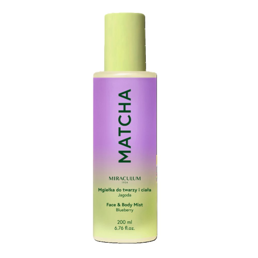 Miraculum Matcha mgiełka do twarzy i ciała jagoda 200 ml