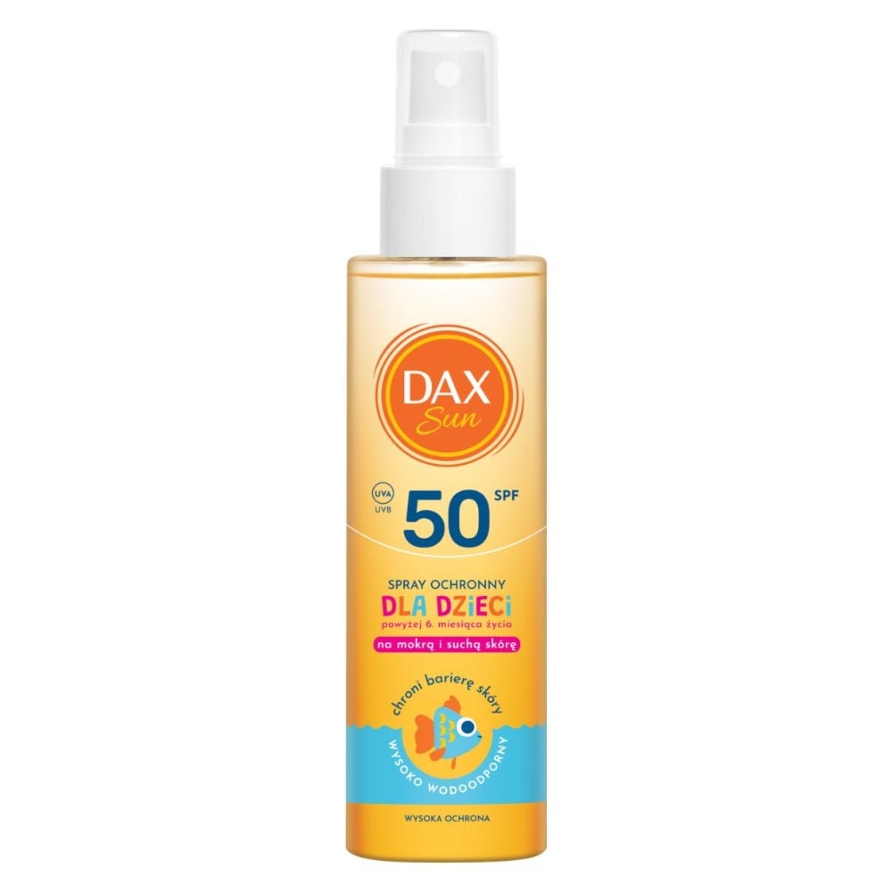 Dax Sun Spray do opalania spf50 dla dzieci powyżej 6. miesiąca życia 150ml