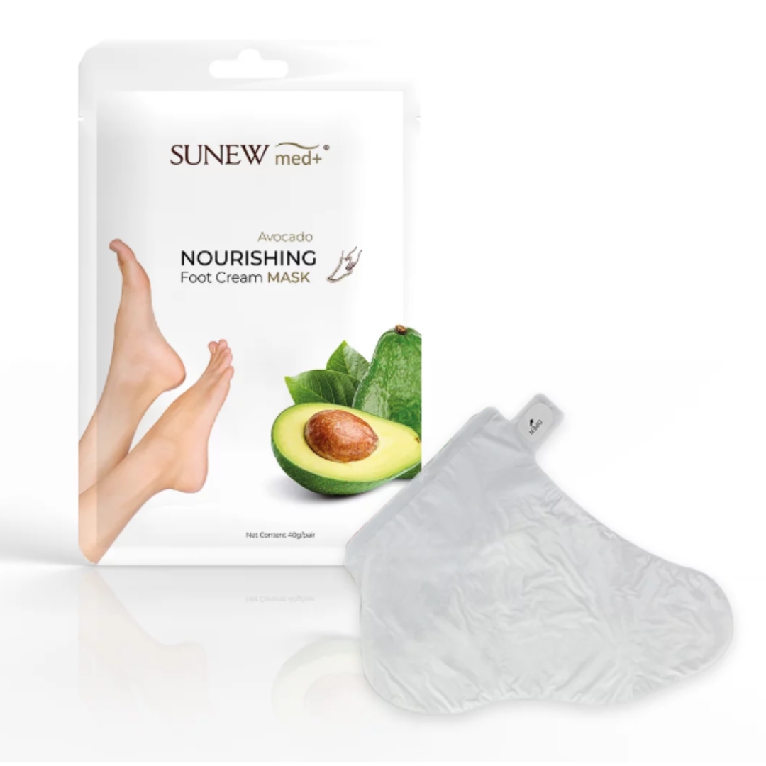 SunewMed+ Maska do stóp Avocado 1 szt