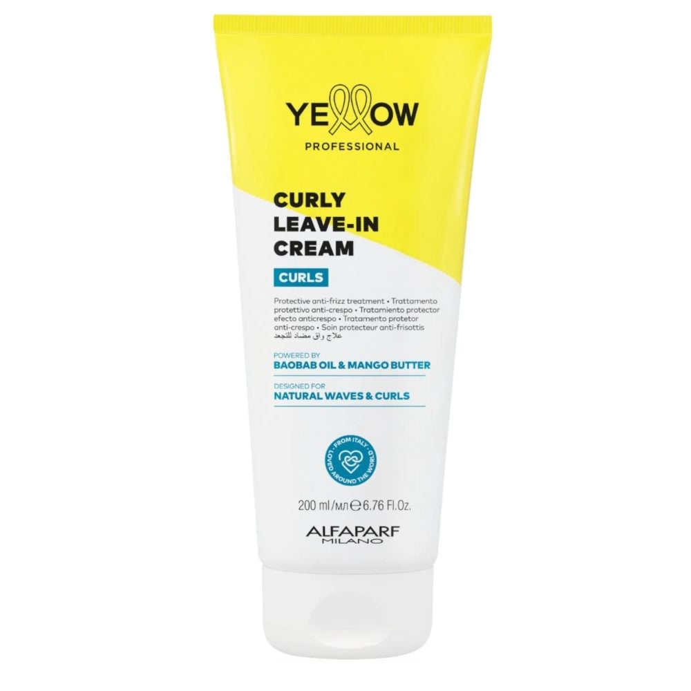 Alfaparf Yellow Curls Leave-In Cream do loków 200 ml