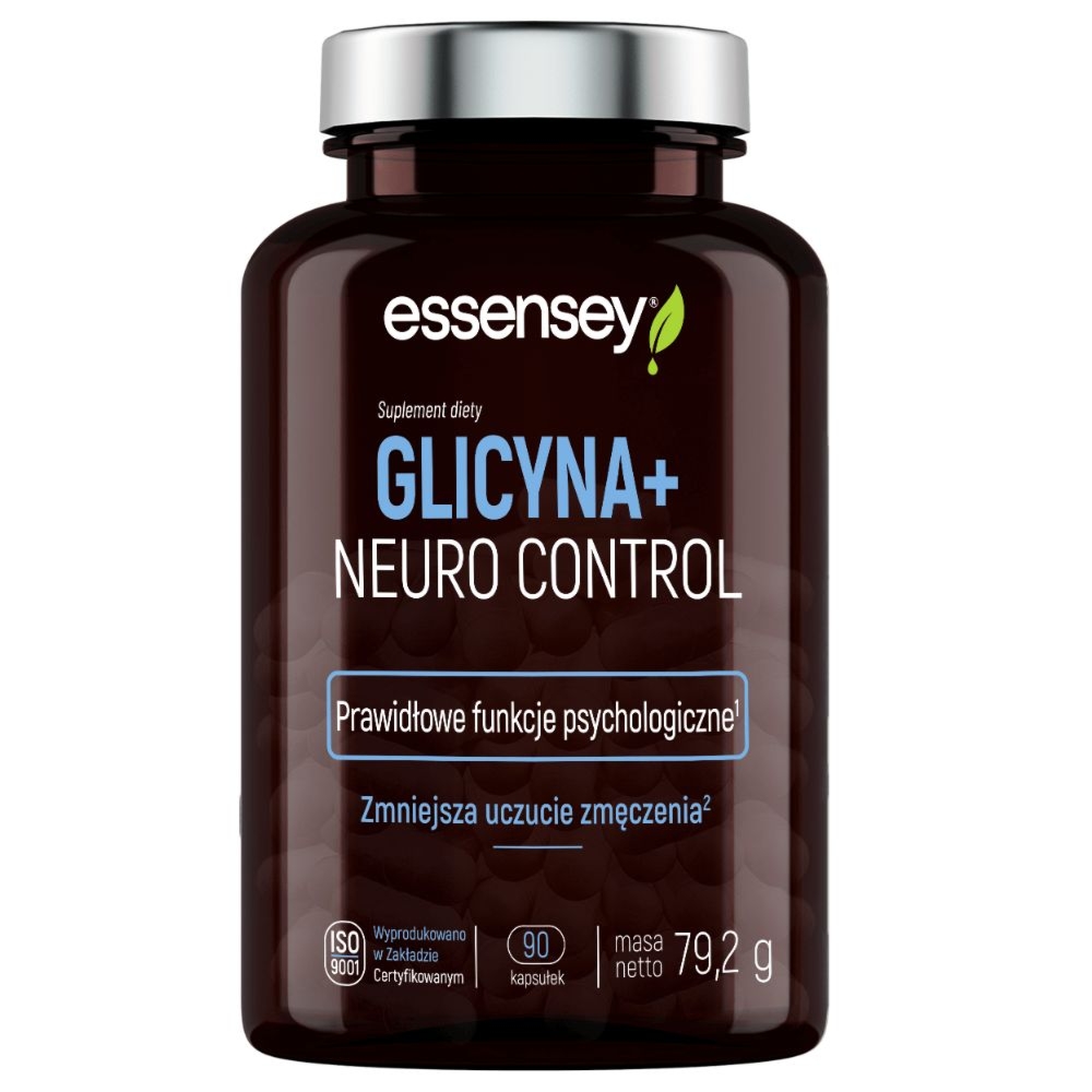 Essensey Glicyna + Neuro Control 90 kapsułek